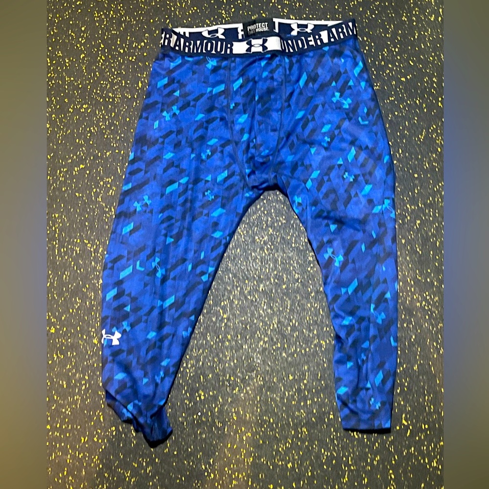 Under Armour Compression Tights Fitted Size YXL